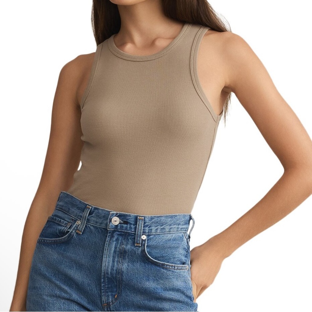 Z Supply Classic Beige Tank Top